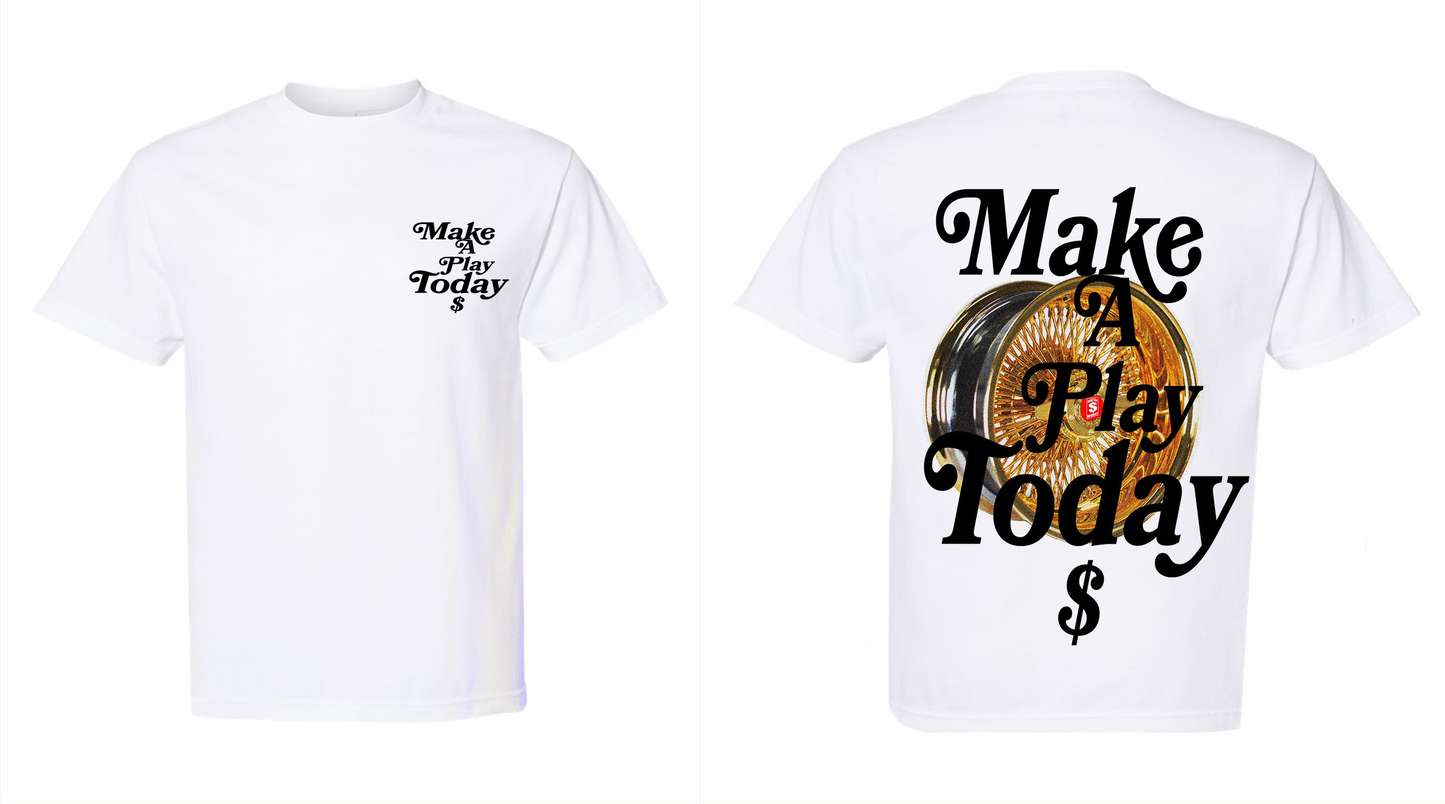 Gold Spoke - Make A Play Today - Tee