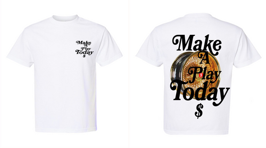 Gold Spoke - Make A Play Today - Tee